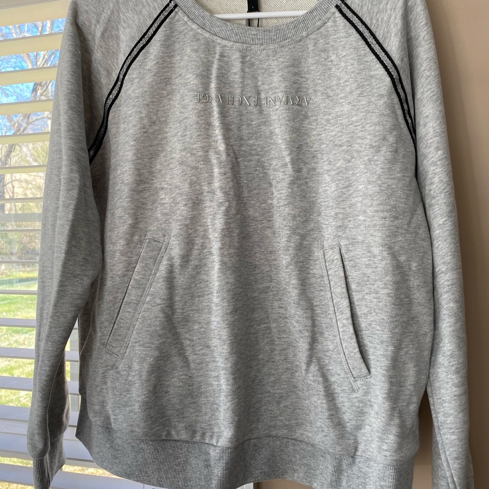 Armani Exchange Gray Women's Sweater